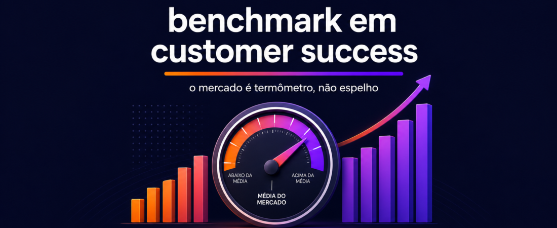 Benchmark em customer success: como usar os dados do mercado como termômetro, e não como espelho